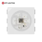 Микросхемы для светодиодов IC SMD 1000 RGB SK9822 (аналогичный APA102), 5 В постоянного тока, 10  5050 шт., с отдельными данными и часами