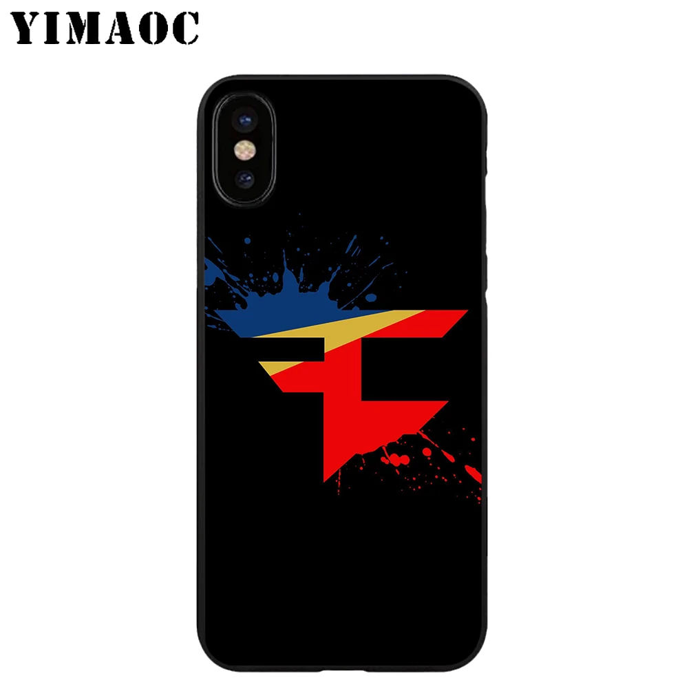YIMAOC Cs Go логотип мягкий ТПУ Черный силиконовый чехол для iPhone X или 10 8 7 6 6S Plus 5 5S SE Xr Xs