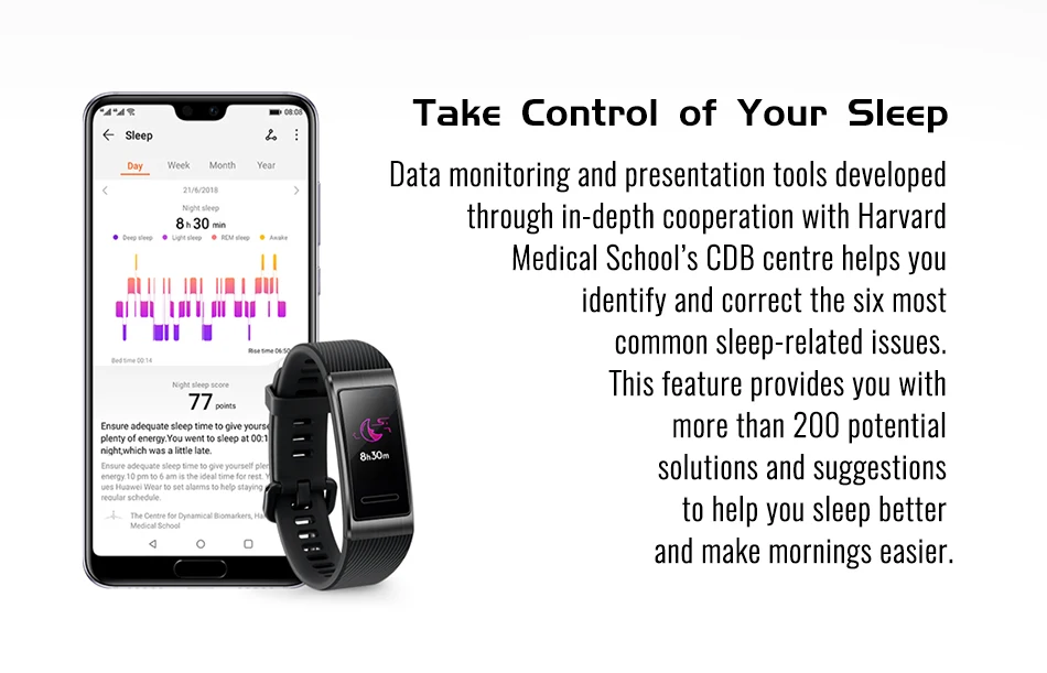 huawei Band 3/Redmi 3 Pro Smartband металлический каркас, активно-матричные осид, полный Цвет Дисплей сенсорного экрана Плавание ход сердечного ритма Сенсор сна