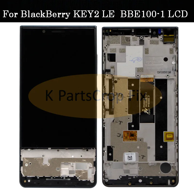 Для BlackBerry key2 le ЖК-дисплей + фото с рамкой для замены keytwo LCD кодирующий