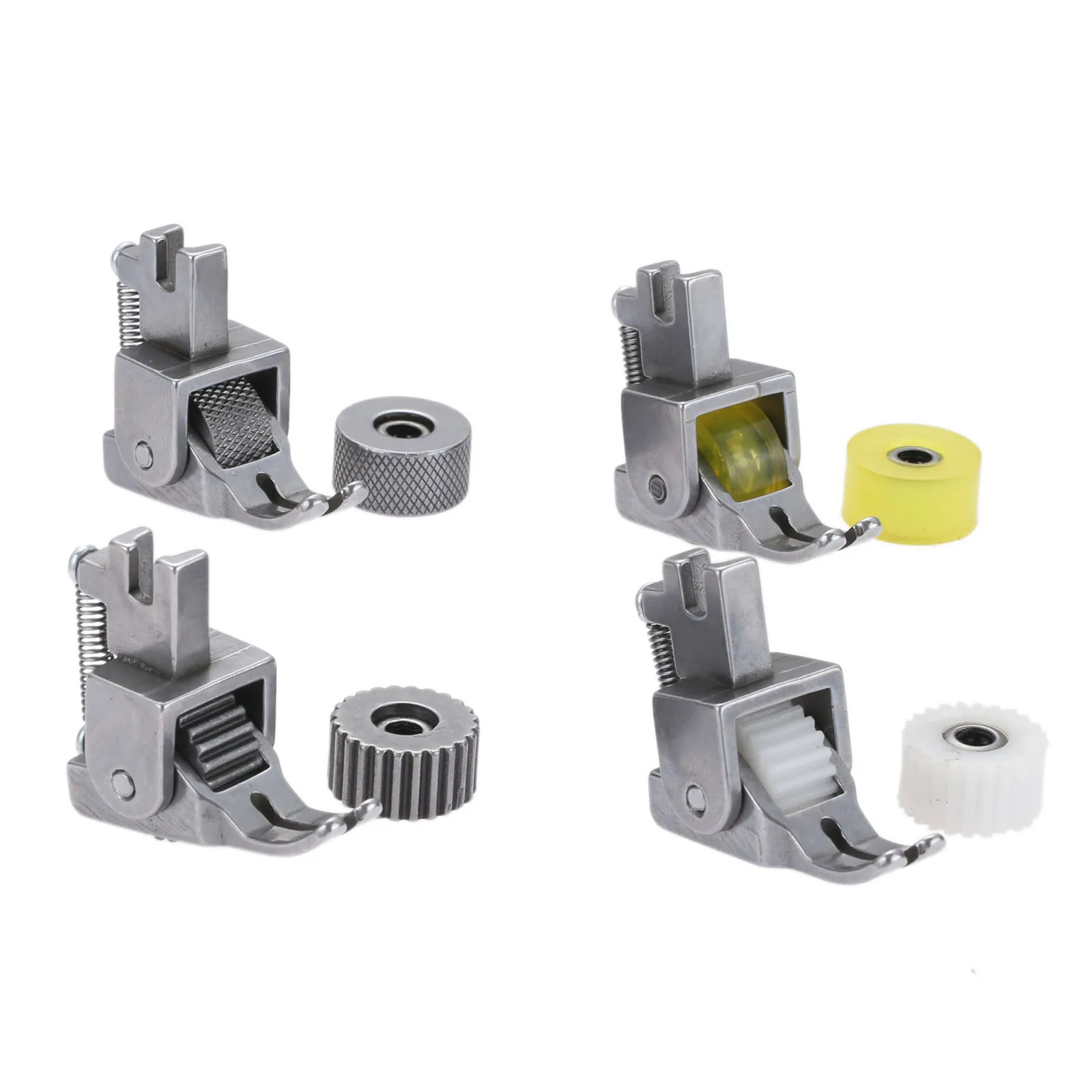 1 шт. для швейной машины плоская роликовая прижимная лапка типа скрученного