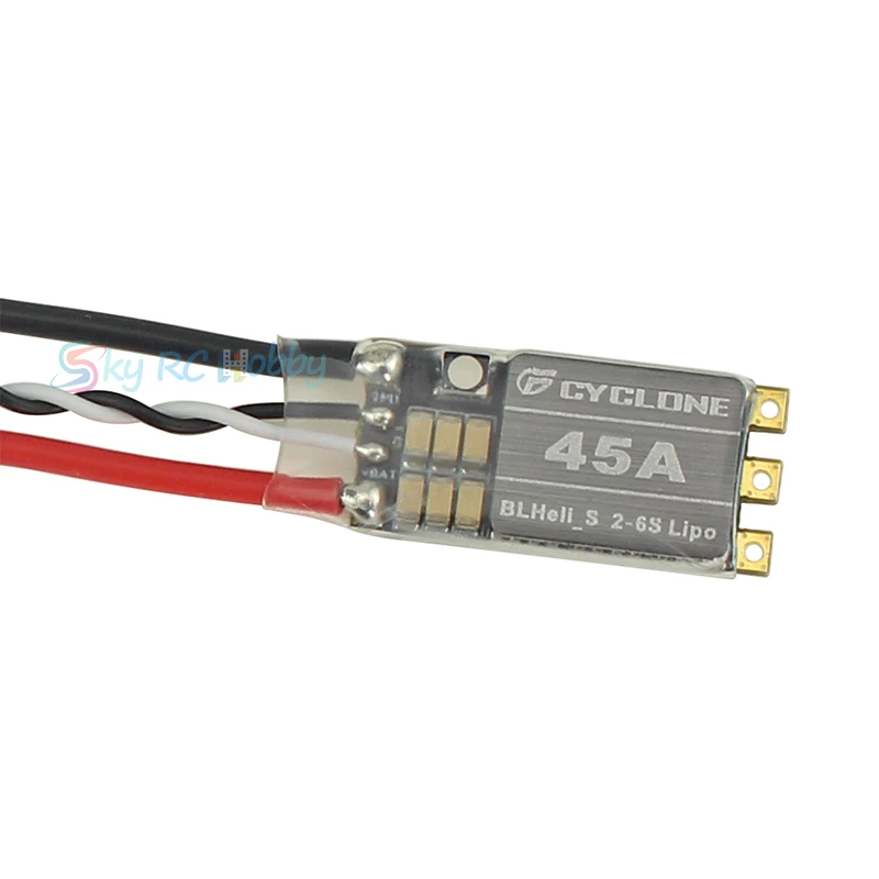4 шт. циклонный блок питания 35A/45A BLHeli_S ESC с поддержкой 2 6S для радиоуправляемого FPV