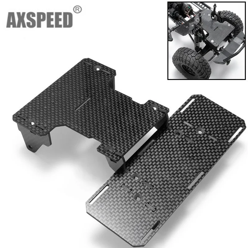 AXSPEED 1 шт. углеродная батарея Передняя монтируемая модифицированная Панель