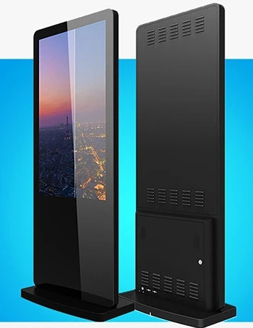 Киоск lcd рекламный дисплеер цифровой вывески тотем напольный проигрыватель