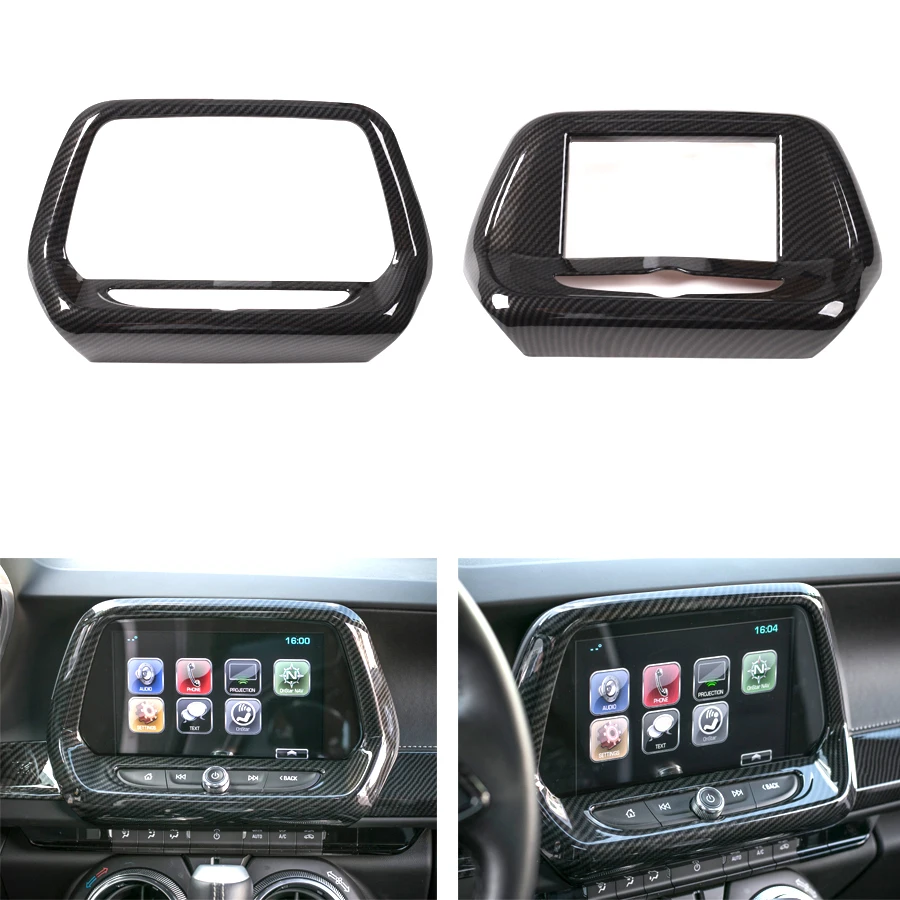 Автомобильная интерьерная навигация GPS рамка отделка Обложка стикер для Chevrolet