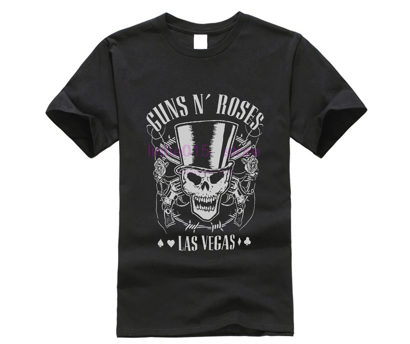 Мужская футболка guns N Roses Flower Skull Tee винтажная хлопковая белая забавная Новинка |