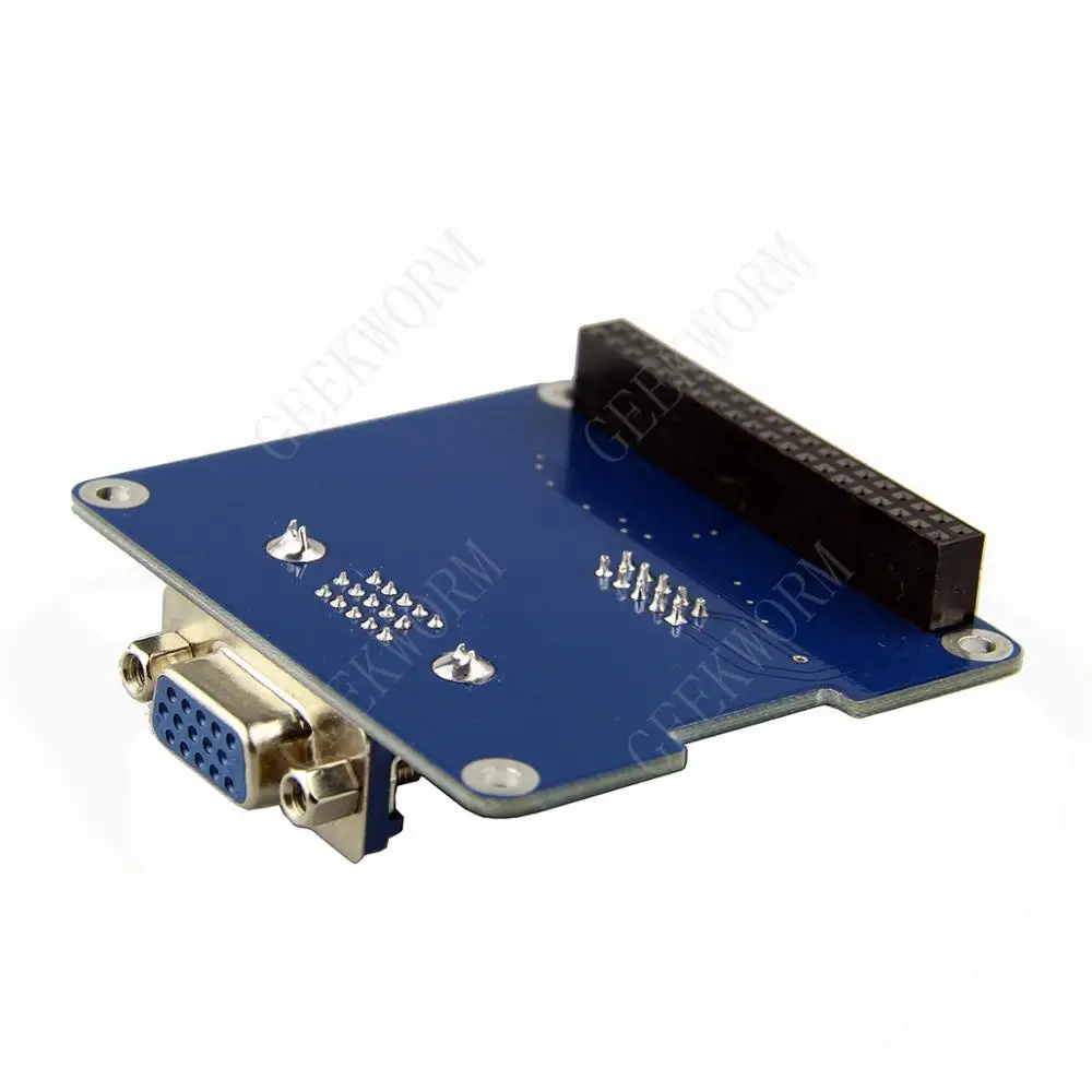 Плата расширения Geekworm VGA расширенный интерфейс через GPIO совместимый с Raspberry Pi 4 / 3