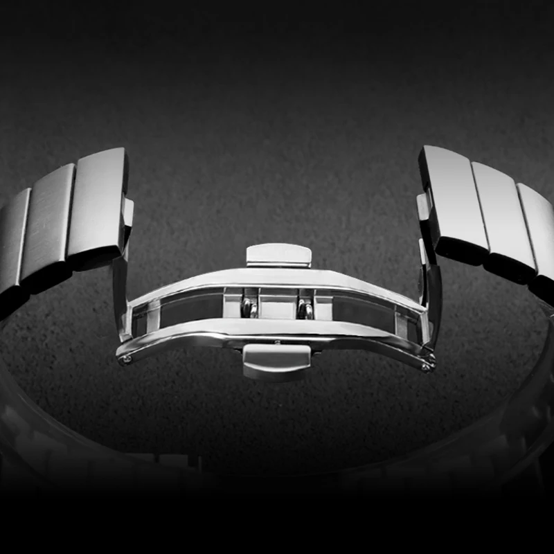 18 мм нержавеющая сталь Ремешок Для huawei часы 1/TalkBand B5/Honor часы S1 замена Браслет Высокое качество металлический ремешок для часов