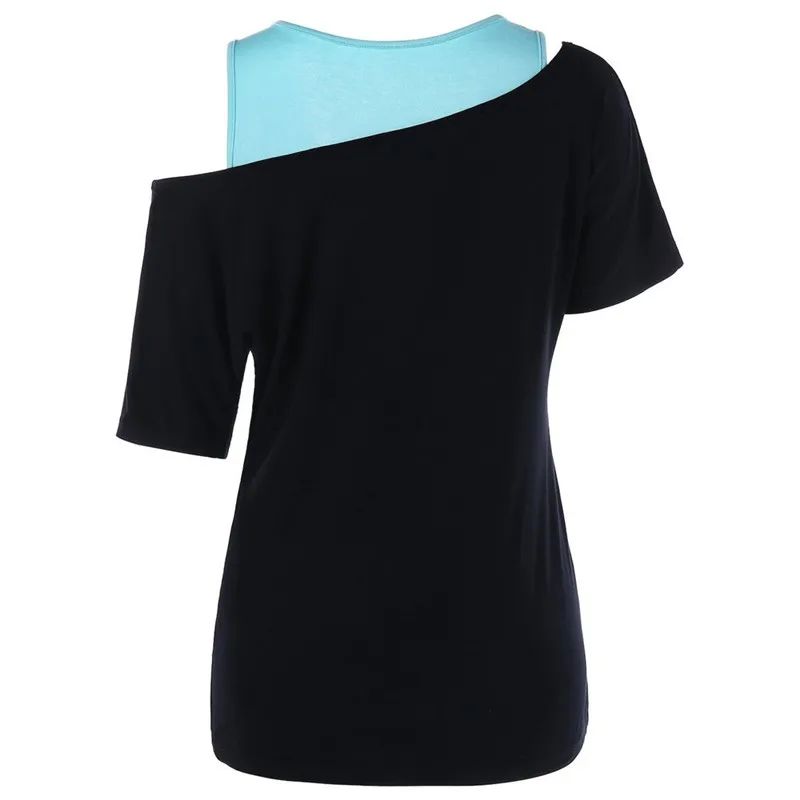 Женская летняя футболка 2019 повседневные топы с коротким рукавом футболки