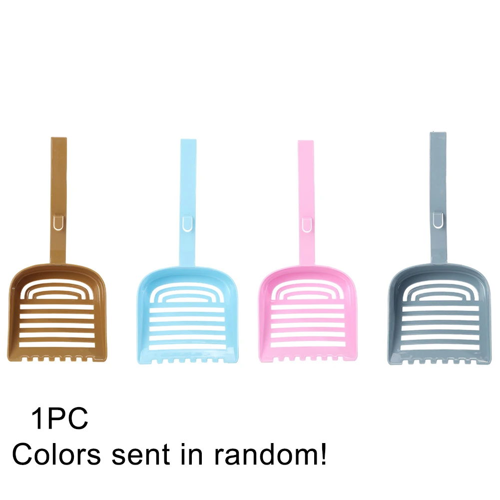 2 шт. с длинной ручкой многофункциональный практичный совок для кошачьего