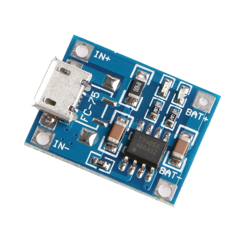 Новый 1A TP4056 литиевая батарея зарядное устройство Модуль для мини микро USB Прямая