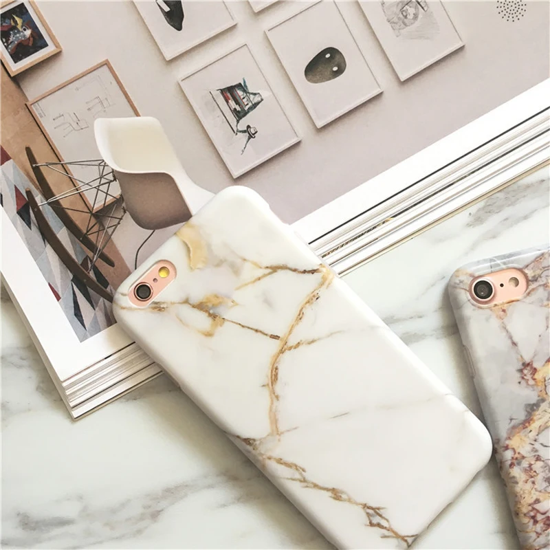 PGSD Простые Модные Мрамор мобильный телефон оболочки для iphone XS MAX XR apple 7/8 плюс 6 S