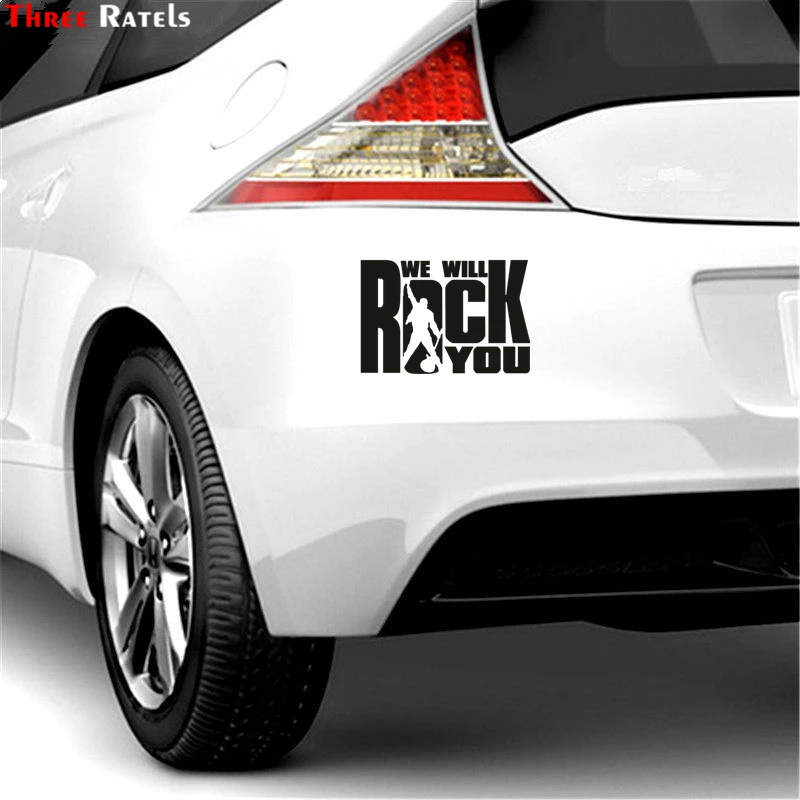 Three Ratels TZ 1371# 15*22см 1 3 шт прикольные наклейки на авто we will rock you мы шокируем вас