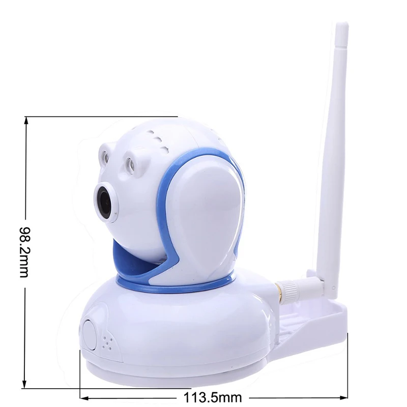 ПИР HD Беспроводной Wi-Fi Pan/Tilt IP CCTV Камера умный робот удаленно Управление ONVIF и RTSP