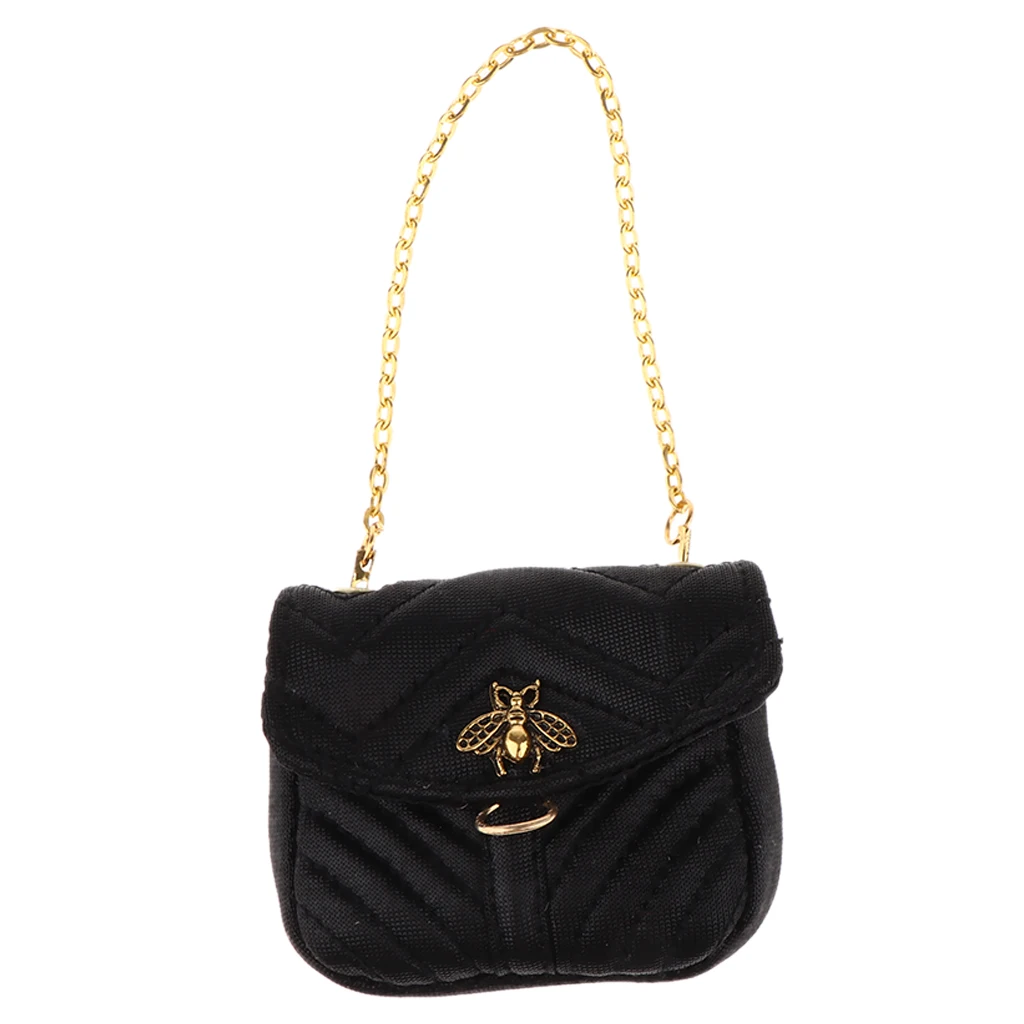 Модная миниатюрная сумка через плечо для кукол на цепочке кошелек 1/6 девушек