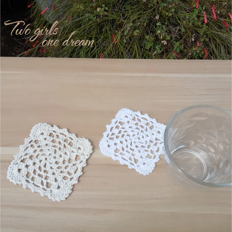 Хлопок столовых площади чашки чая горки горшок кружка держатель кухонный