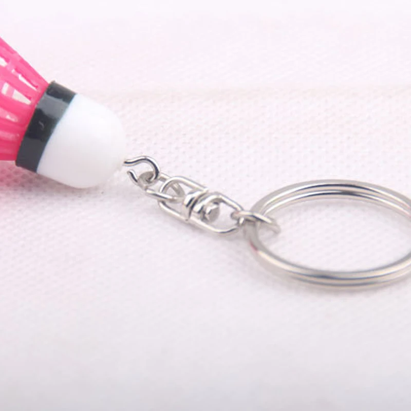 Мини ракетка для бадминтона мячи спортивный брелок подвеска 3D держатель кольцо