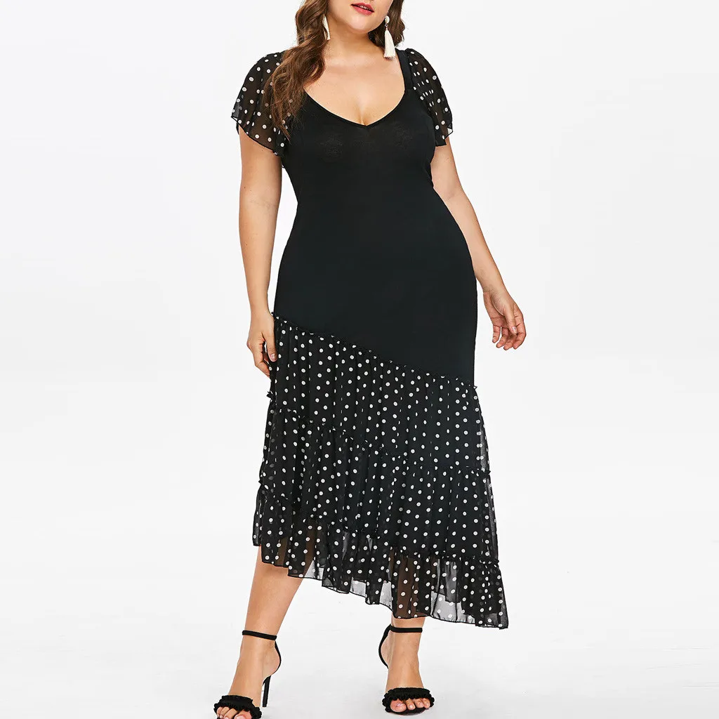 JAYCOSIN женское модное летнее повседневное элегантное платье с круглым вырезом и