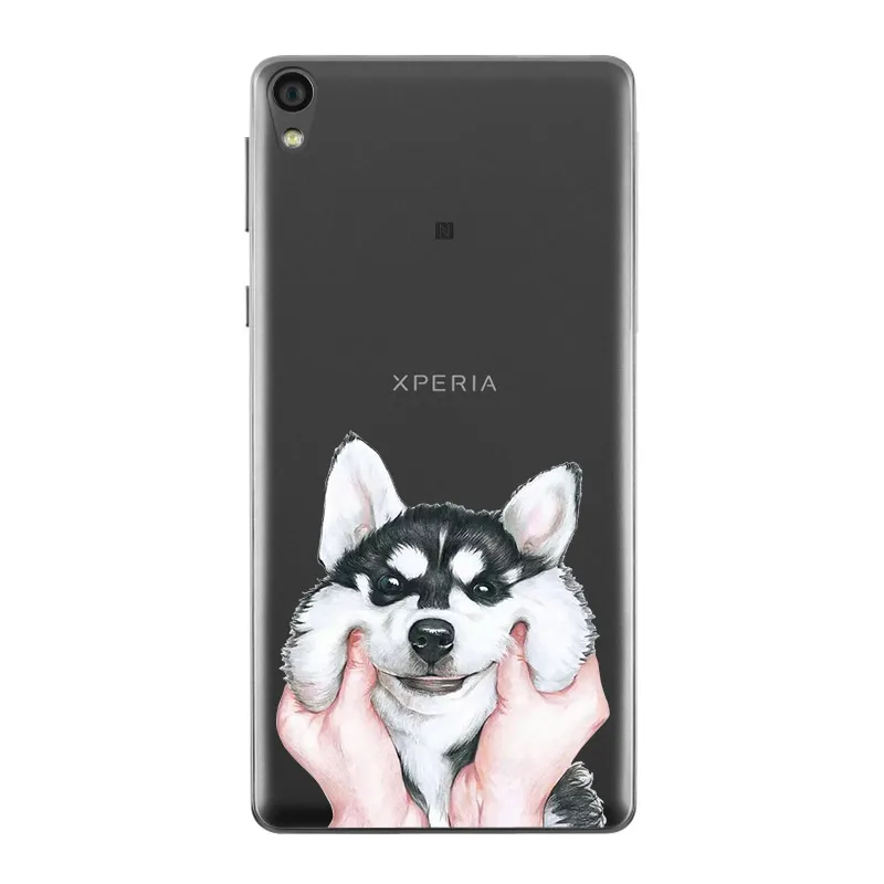 HSQ CROWNPRO Мягкий Силиконовый ТПУ чехол для sony Xperia E5 чехол F3311 F3313 цветная задняя крышка для телефона с рисунком для Coque sony E5 чехол - Цвет: HSQ