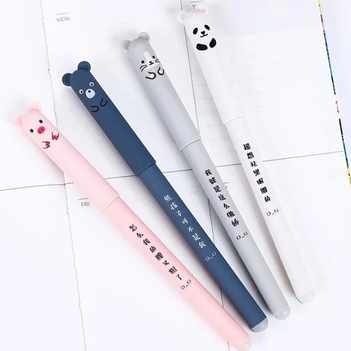 2 шт./лот 0 35 мм гелевые ручки в виде животных милая панда серия канцелярские