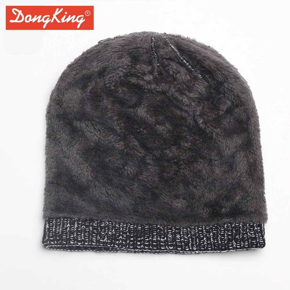 DongKing 2017 брендовая теплая зимняя шапка Унисекс Skullies Beanies шапки для женщин и мужчин