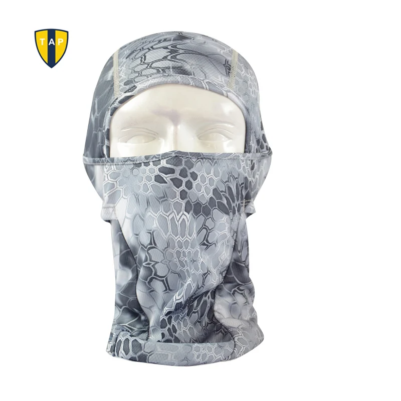 Змеиная камуфляжная растягивающаяся тактическая Балаклава страйкбола для охоты