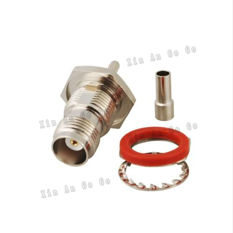 ТНК Женский обжимной радиочастотный разъем TNC Джек Обжимные Клещи для RG316 RG174 LMR100