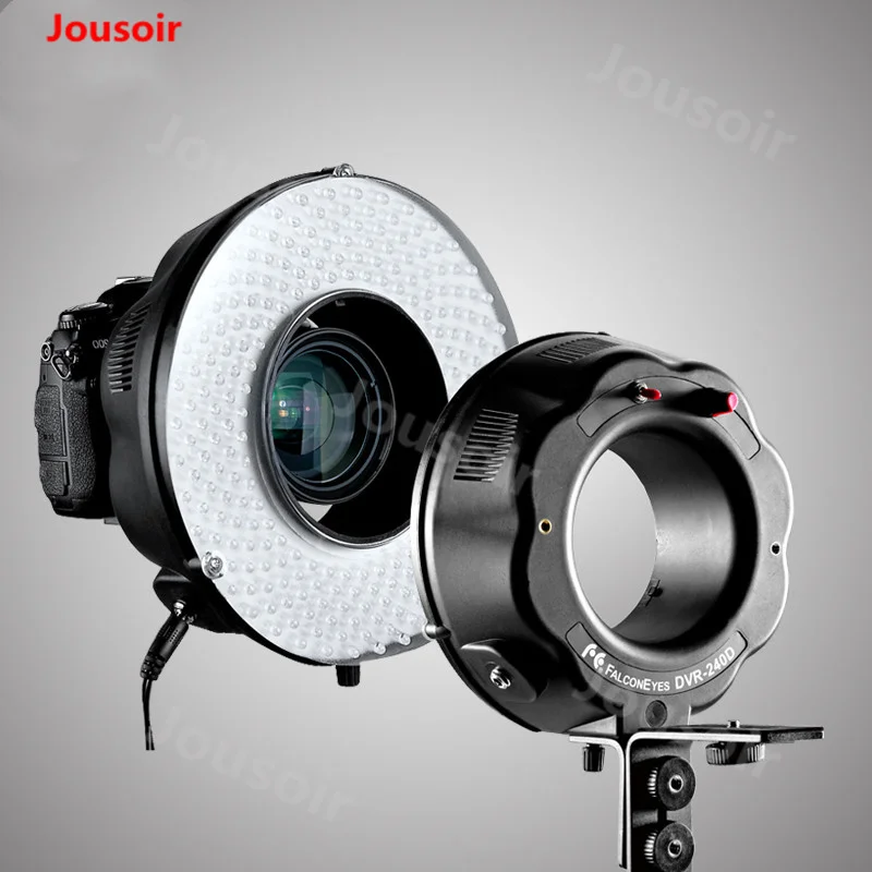 Falconeyes 15 Вт светодиодный непрерывного Кольцевая вспышка лампа 240 шт. для студийных