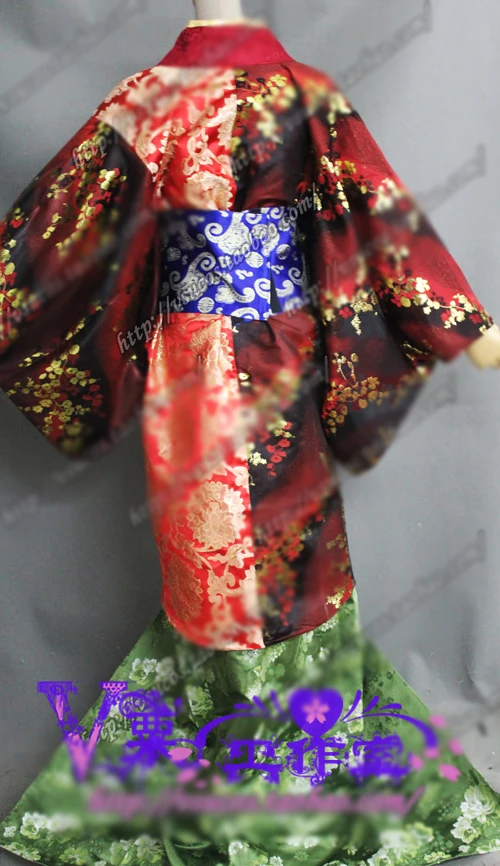

Hakuouki Chizuru Yukimura Kimono Cosplay Costume Halloween Outfit Custom-made