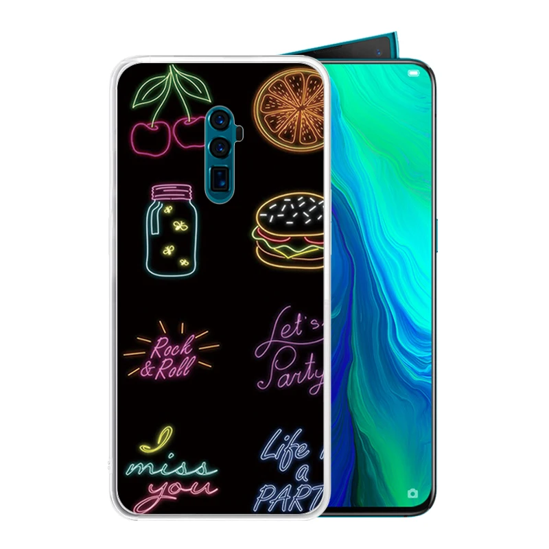 Мягкий силиконовый прозрачный чехол из ТПУ для OPPO Reno 10x zoom Reno2 F 2 Z R17 R15 R11 Plus 9S R15X Ace K5