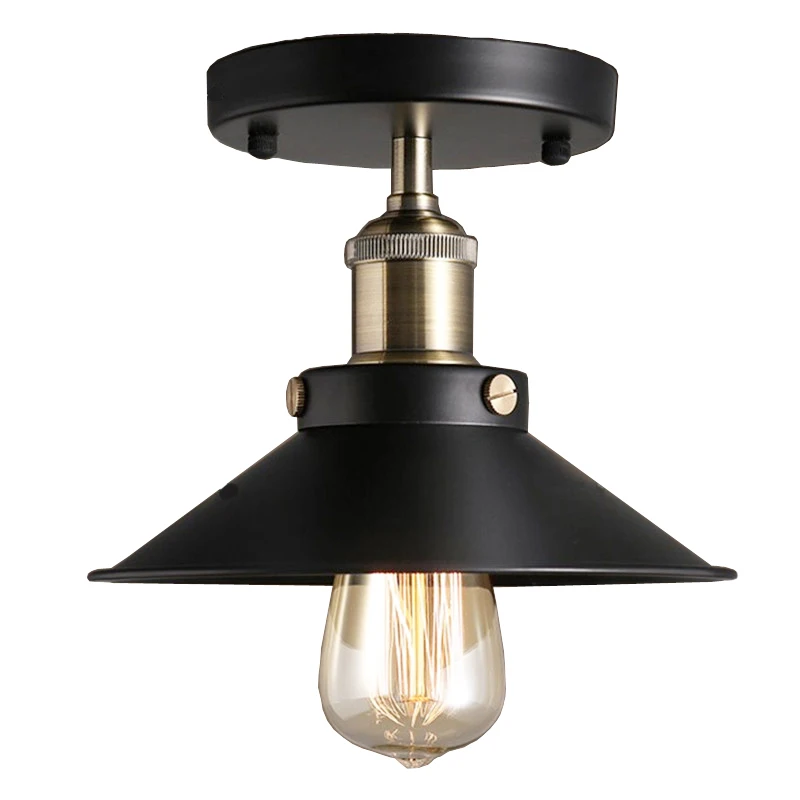Винтажные потолочные светильники Lustre Luminaria светодиодный потолочный светильник Лофт железная клетка светильники Abajur Домашнее освещение Plafonnier для гостиной