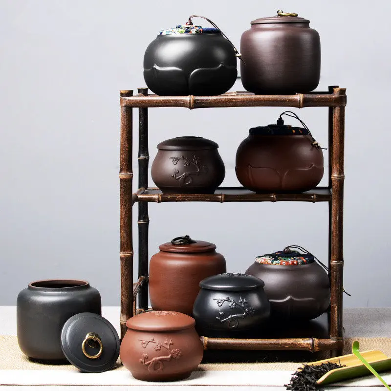 Фарфоровые чайные банки ретро канистра для Хранения Сахара специй керамический