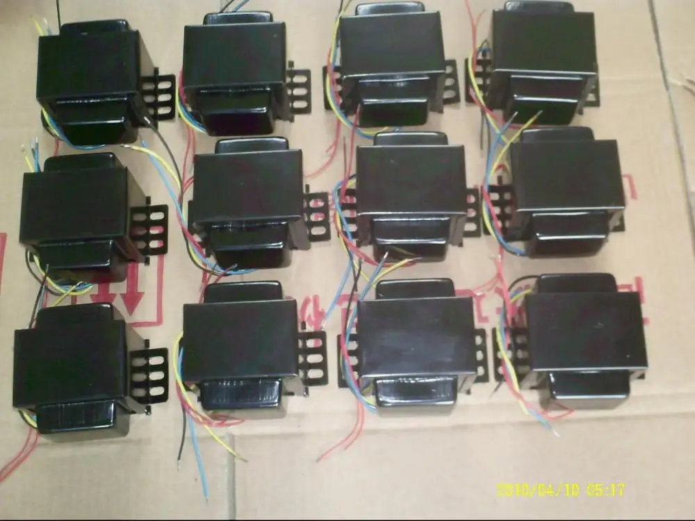 Индивидуальные 8w одноконцевые трубки Amp Выходные Трансформаторы 2 шт для 6p1 EL84 6L6