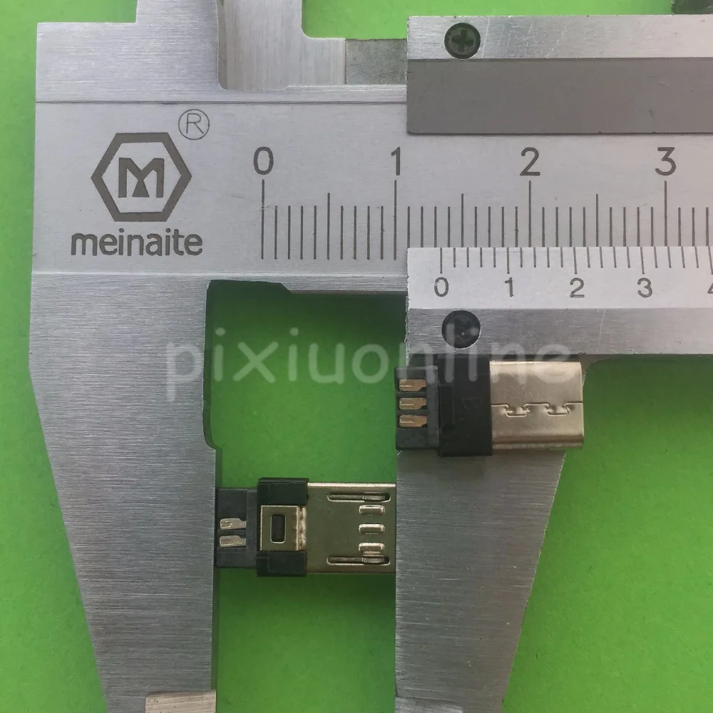 10 шт. G37Y Micro 5pin Штекерная вилка коннектор тип сварки для зарядки заднего вида