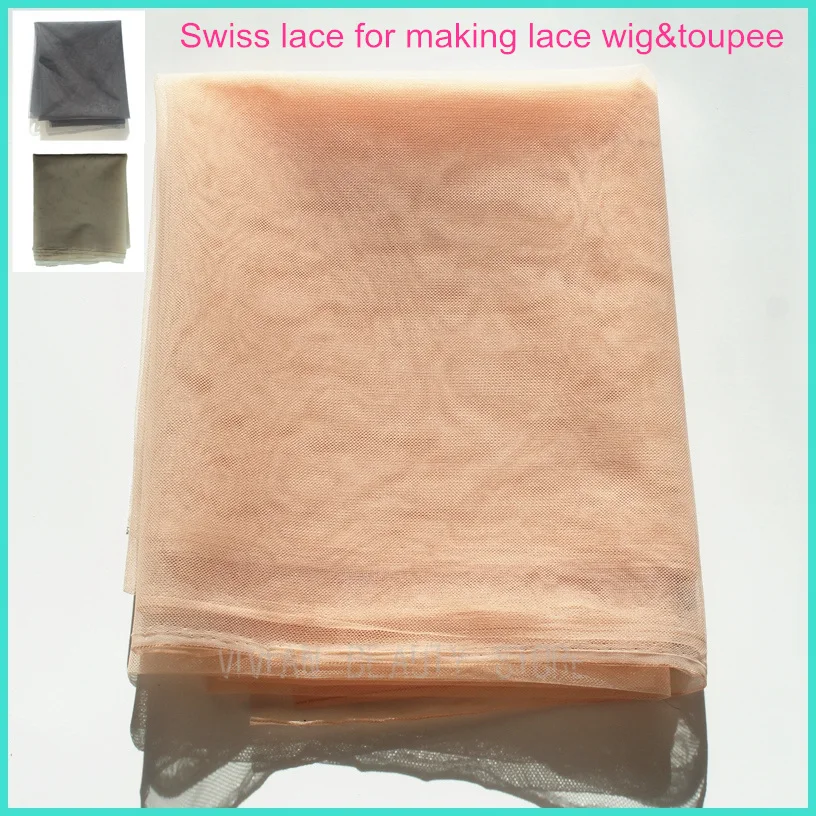Швейцарские кружева 1 ярд только для изготовления париков на сетке парика