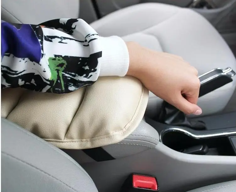 Новый стиль автомобиля Стайлинг подлокотник pad наклейки для Ford focus 2 3 Fiesta C-Max KA GALAXY
