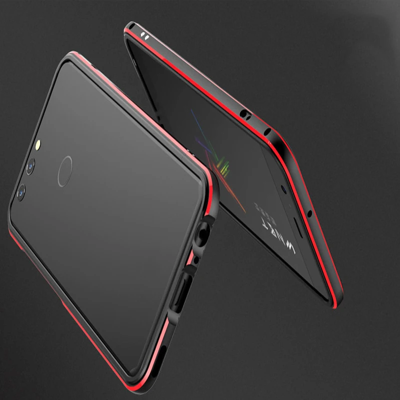 Роскошный оригинальный брендовый Алюминиевый металлический бампер для Huawei Nova 2