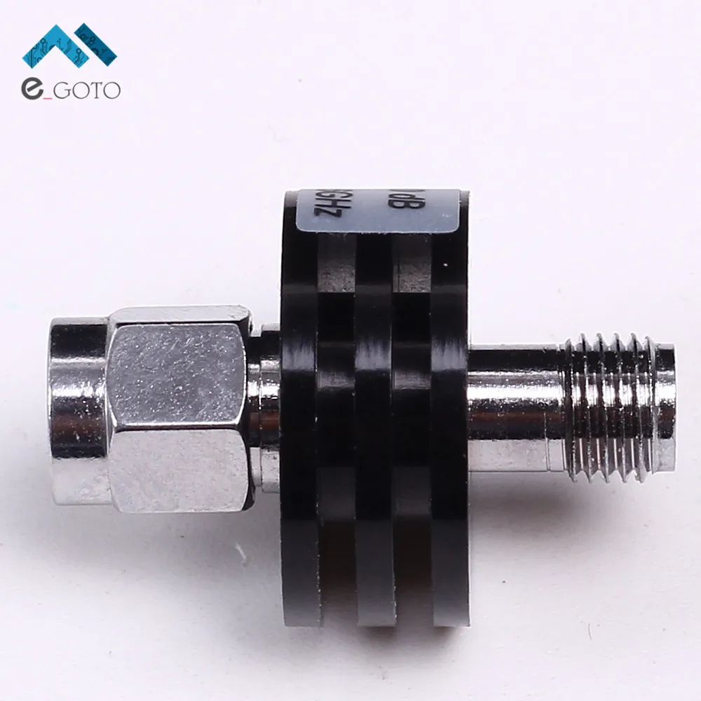 40dB DC-6GHz sma коаксиальный аттенюатор Исправлен 5 Вт 50 Ом SMA-J/SMA-K 18x26 мм для ослабления