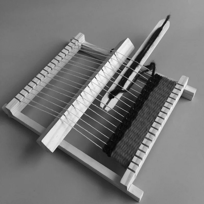 Детский ткацкий станок сделай сам школьный игрушка паровой обучающий сборный