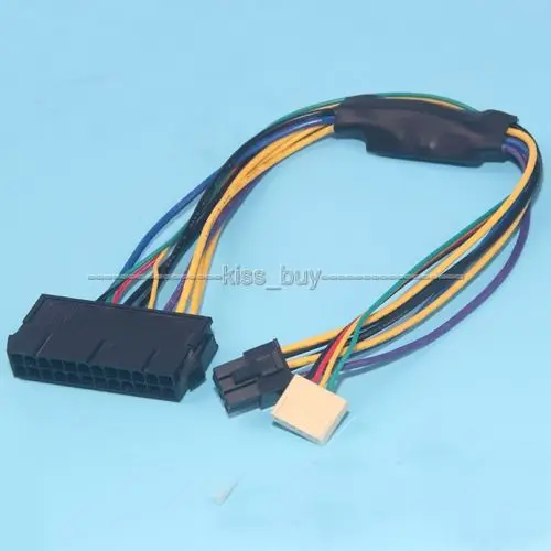 ATX 24pin к материнской плате 2-портовый 6-контактный кабель питания от 24 P до 6 для HP Z220