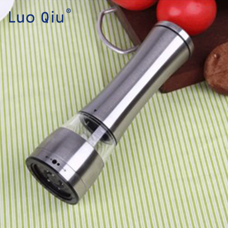 Stainless steel manual pepper mill multi-purpose black grinder stainless | Дом и сад