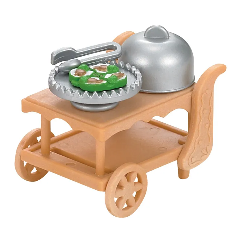 Sylvanian Families пушистые животные кукольный домик сцены аксессуары Приморский день рождения часть набор w/Кролик Девочка Дети подарок#5207 Новинка