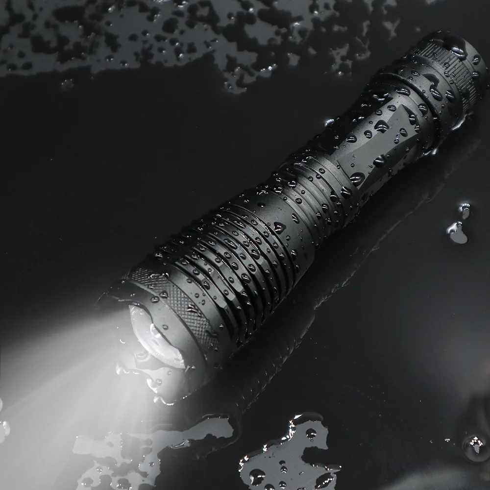 Перезаряжаемые фонарик переносной уличный походный XML T6 светодиодный бликов