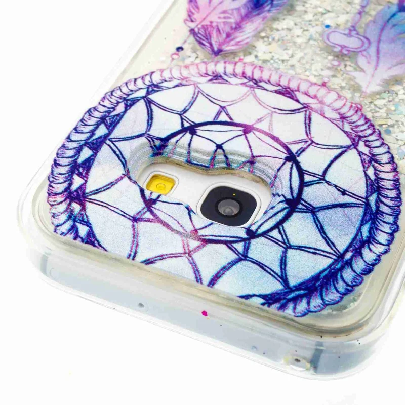 Dulcii A3 A5 2017 довольно принципиально для Samsung Galaxy a320 A520 мягкий чехол течет flash Блёстки