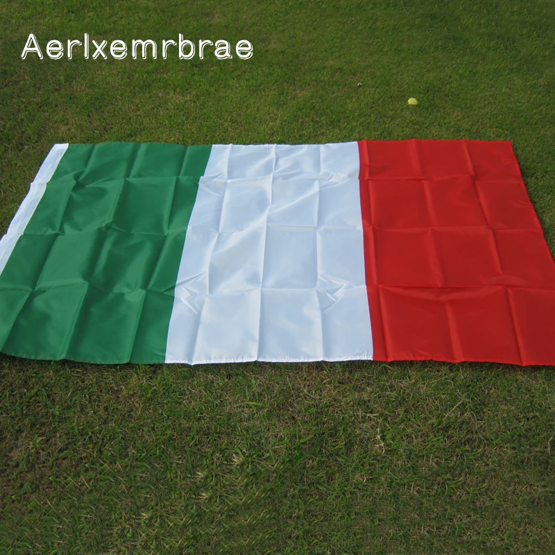 aerlxembrae флаг 90*150 см итальянский флаг полиэстер флаг баннер для фестиваля украшения дома