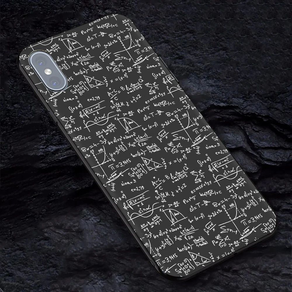 Physical formula E = mc2 чехол для iphone 7 plus мягкий из ТПУ 6 6s X XR XS MAX coque fundas | Мобильные телефоны