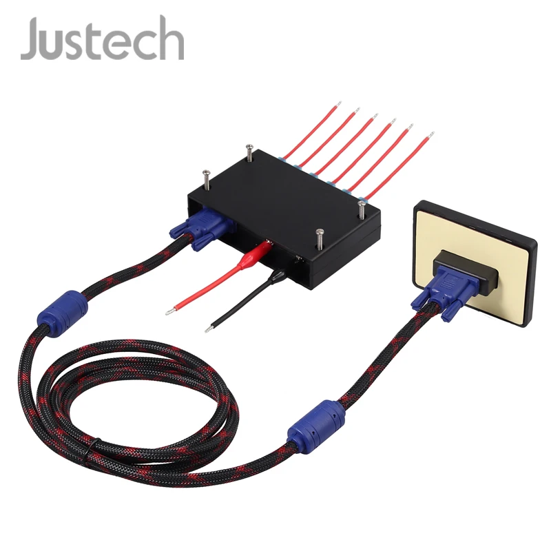 Jutech DC 12/24 в 6 полосная Сенсорная панель Переключатель светодиодный емкостный