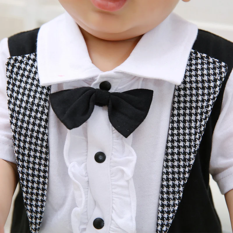 Детские комбинезоны хлопковая одежда для маленьких мальчиков с длинным рукавом