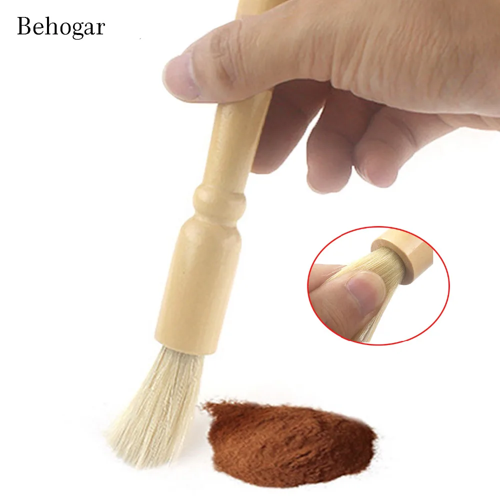 Behogar 18 см Кофе машина мельница для бобов деревянной ручкой кофеварка