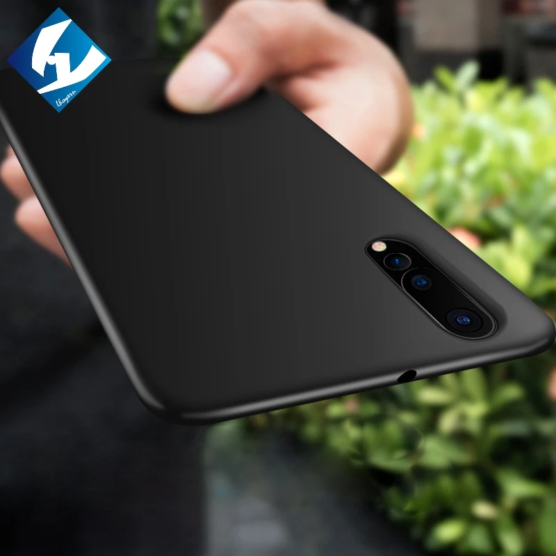 Ультра тонкий черный матовая крышка Мягкий силиконовый чехол для ТПУ huawei Коврики